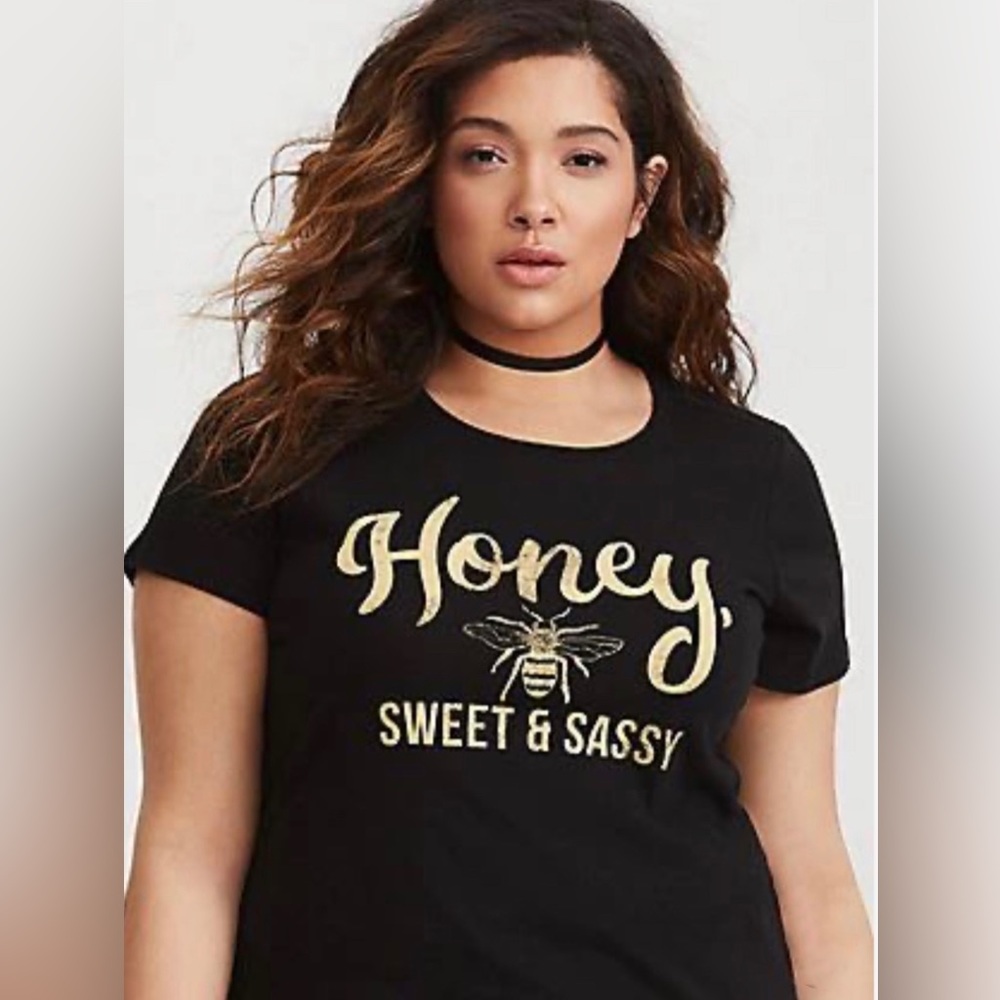 Torrid “Honey, sweet & sassy” graphic tee
